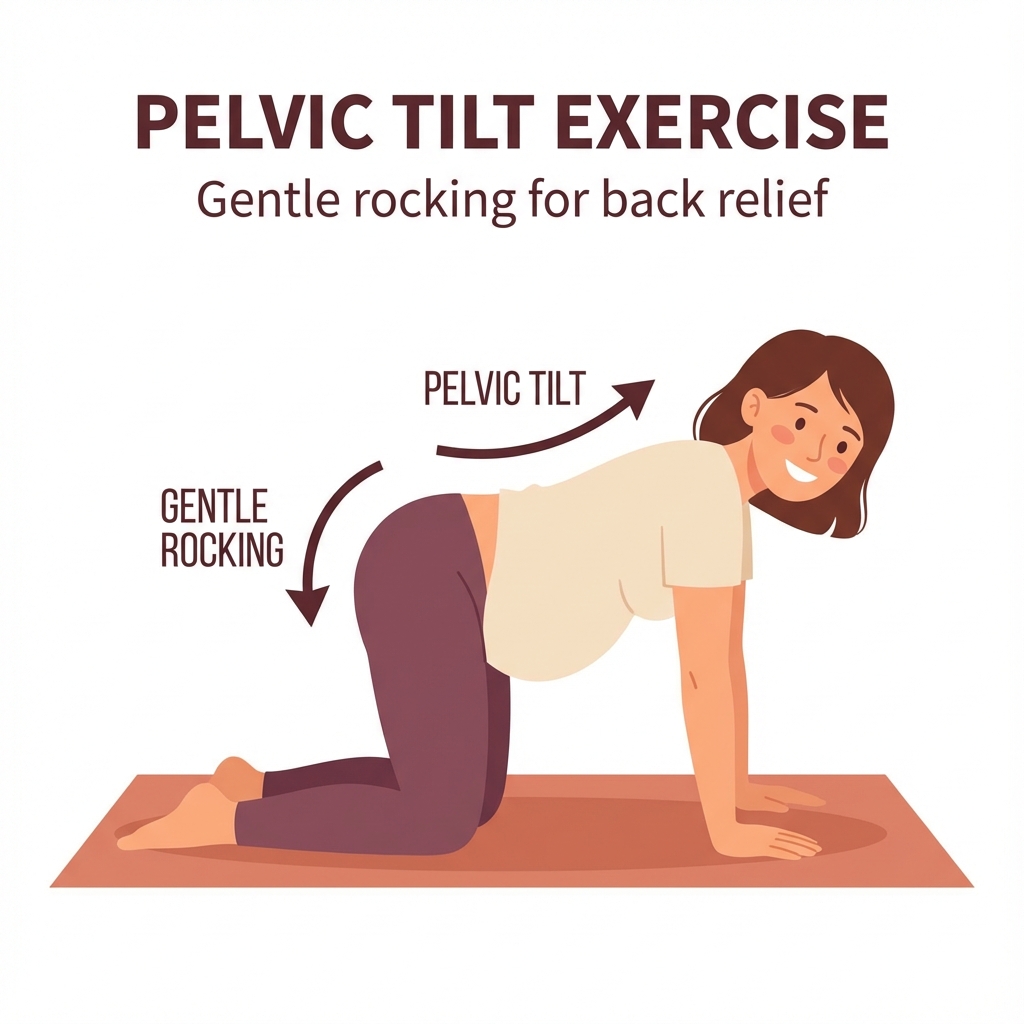 Illustration of Pelvic Tilts